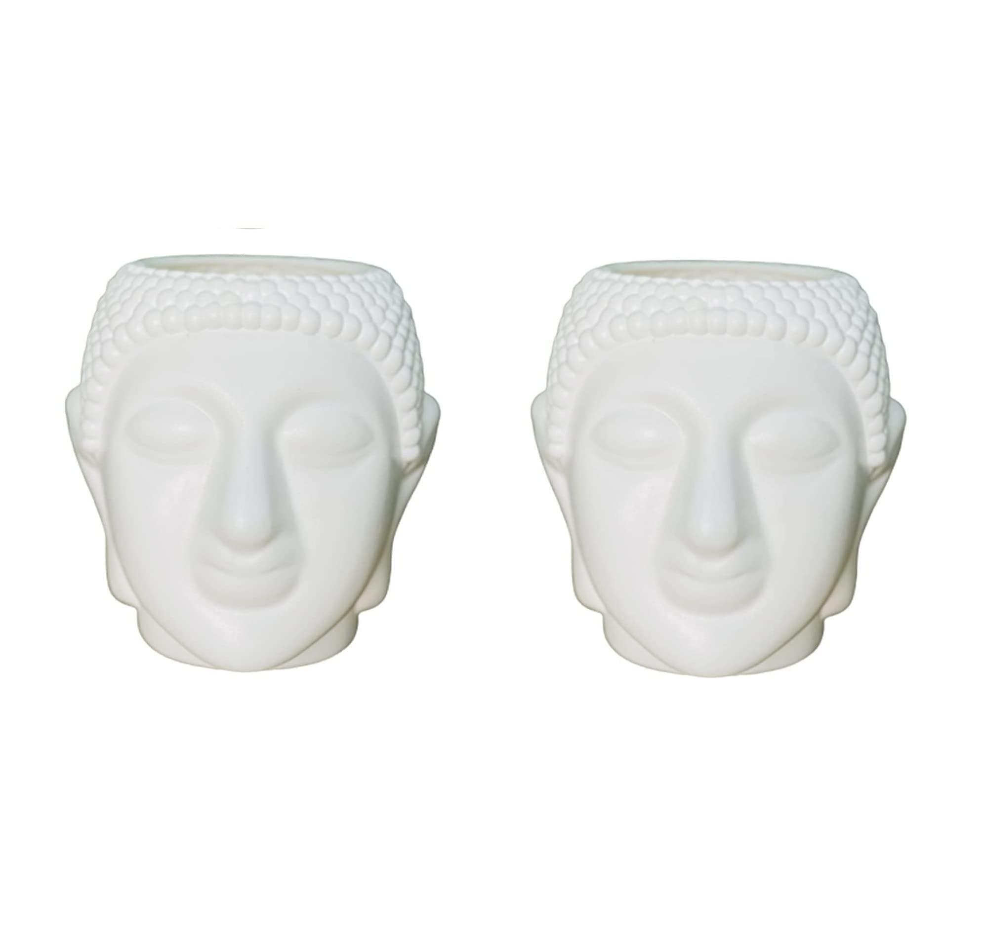 See full amazon price history chart for The Ubals Buddha Shape Plastic Indoor Planters Table Top (Plastic Pot ONLY and Without Plant), Pack 2 (White) The Ubals Buddha Shape Plastic Indoor Planters Table Top (Plastic Pot ONLY and Without Plant), Pack 2 (White) (B0BG848GDB) Amazon Price History, Amazon Price Tracker