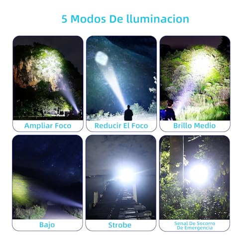 Mejores review On-line Linternas LED recargables los mejores 10. 12 Imagen adicional