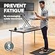 Fellowes Anti-Ermüdungs-Wellnessmatte (8707002), Schwarz