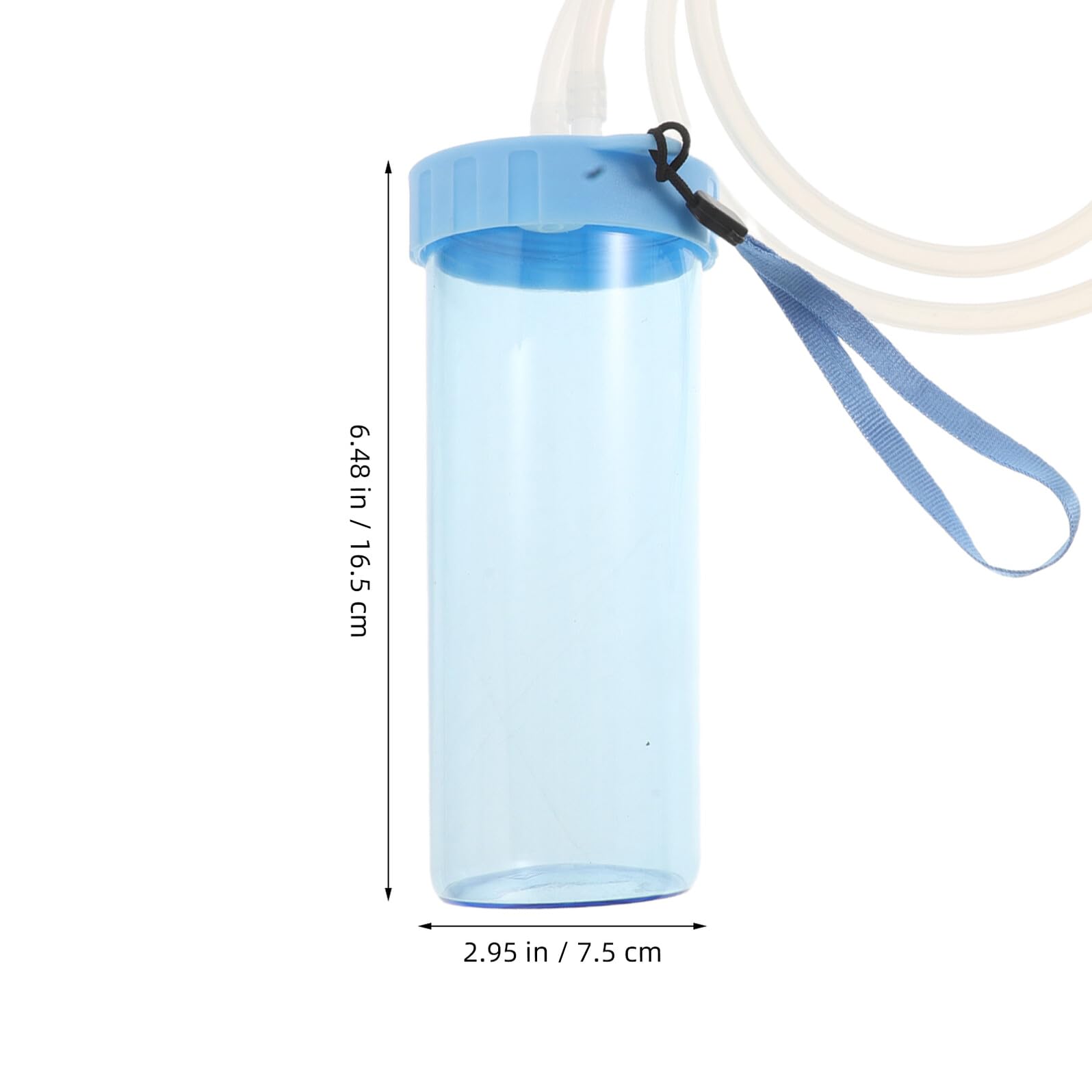 Macchina Manuale per Mungitura Pecore con Pompa di Aspirazione 500g | Portatile, Plastica e Gomma, Pulizia Facile, Uso in Stalla e'Aperto, per Capre
