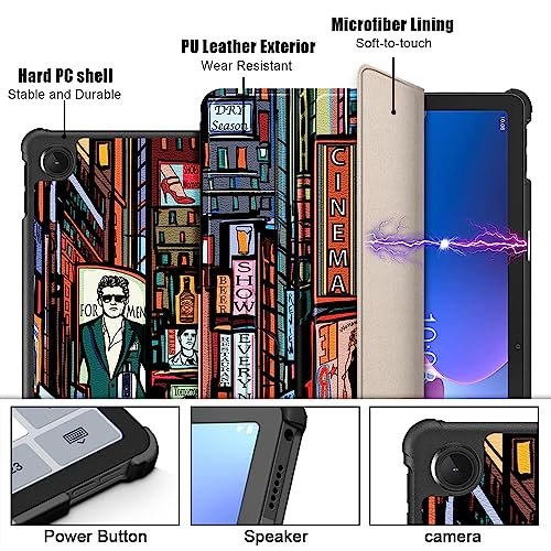 TOPCASE Cover Compatible with Lenovo Tab M10 Plus 3rd Gen 10.6 inch TB-125F / TB-128FU Tablet Case,ZSquare - Image 3