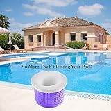 Coopache 60-Pack of Pool Skimmer Socks - Filters Baskets, Skimmers Cleans Debris and Leaves for In-Ground and Above Ground Pools