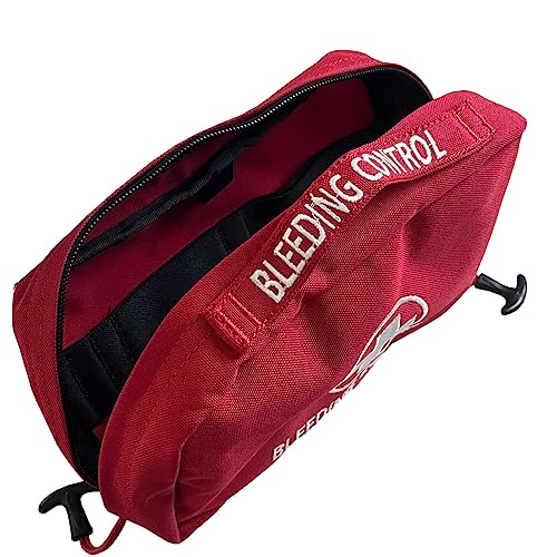 Image of Rescue Essentials Bleeding Control Bag (Clamshell) - Empty (with Cross)