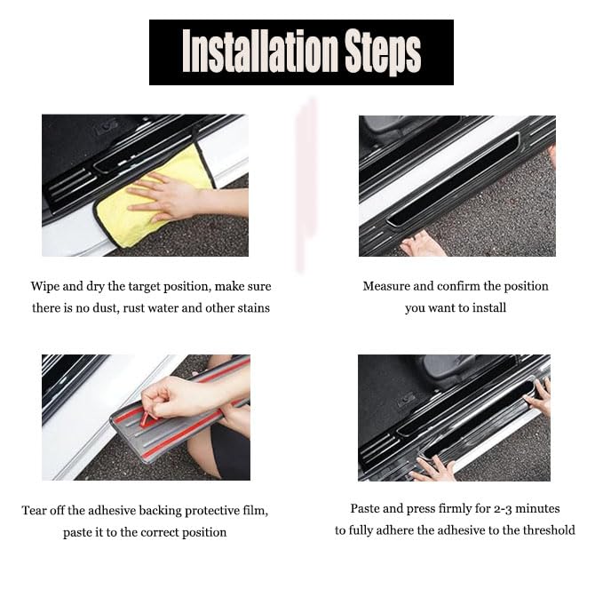 Auto Einstiegsleisten Schutz Für Skoda KAROQ - Kohlefaser Aufkleber Kratzfest