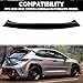 Rear Tailgate Mid Spoiler for 2018-2025 Toyota Corolla Hatchback (SE/XSE/Nightshade) Model, Corolla Accessories Middle Spoiler (Gloss Black)