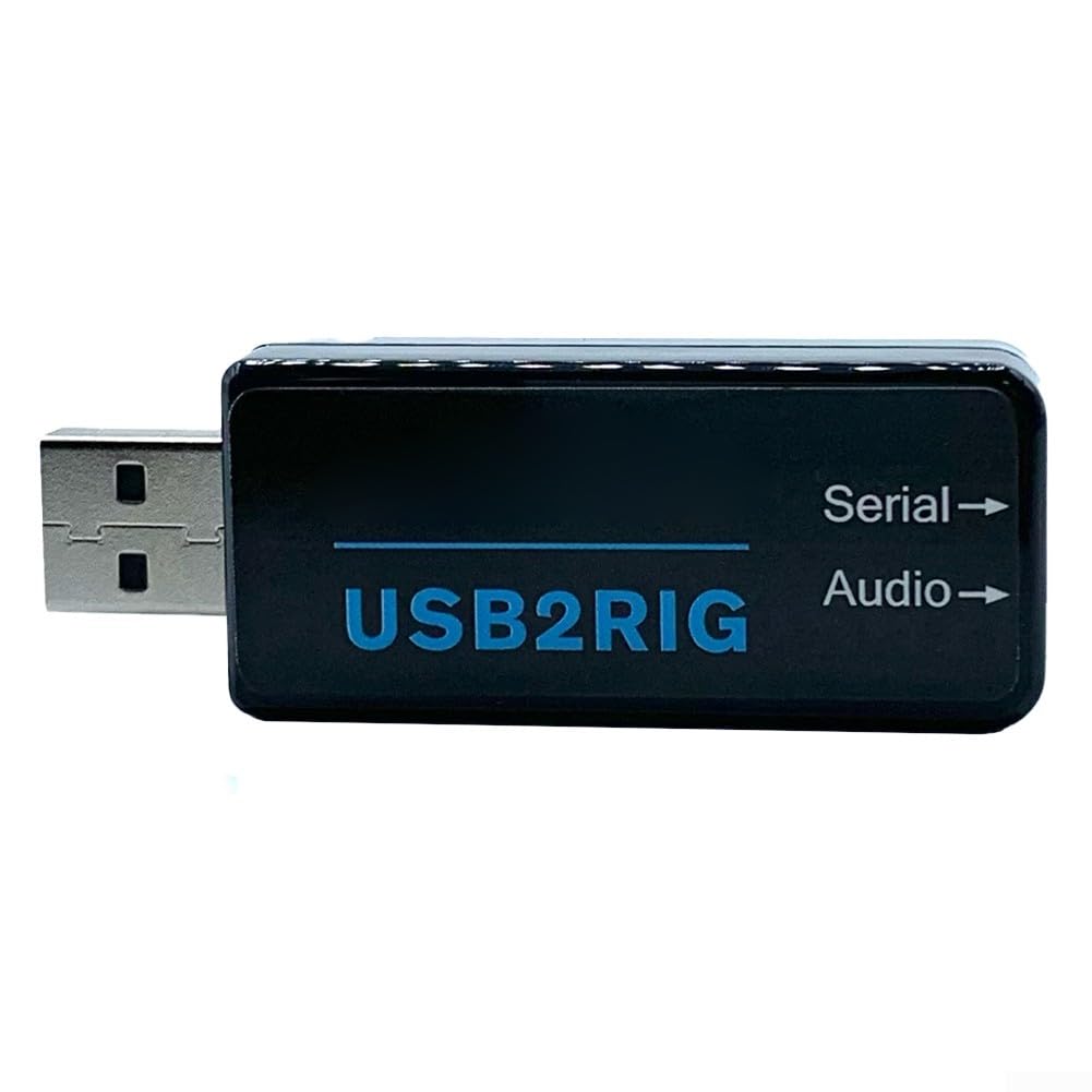 Amazon.com: USB2RIG Radio USB Sound Card Connector With PTT