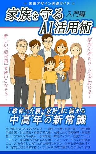 家族を守るAI活用術 ― 教育・介護・家計に備える中高年の新常識: 教育・介護・家計に備える中高年の新常識 未来デザイン実践ガイドのサムネイル