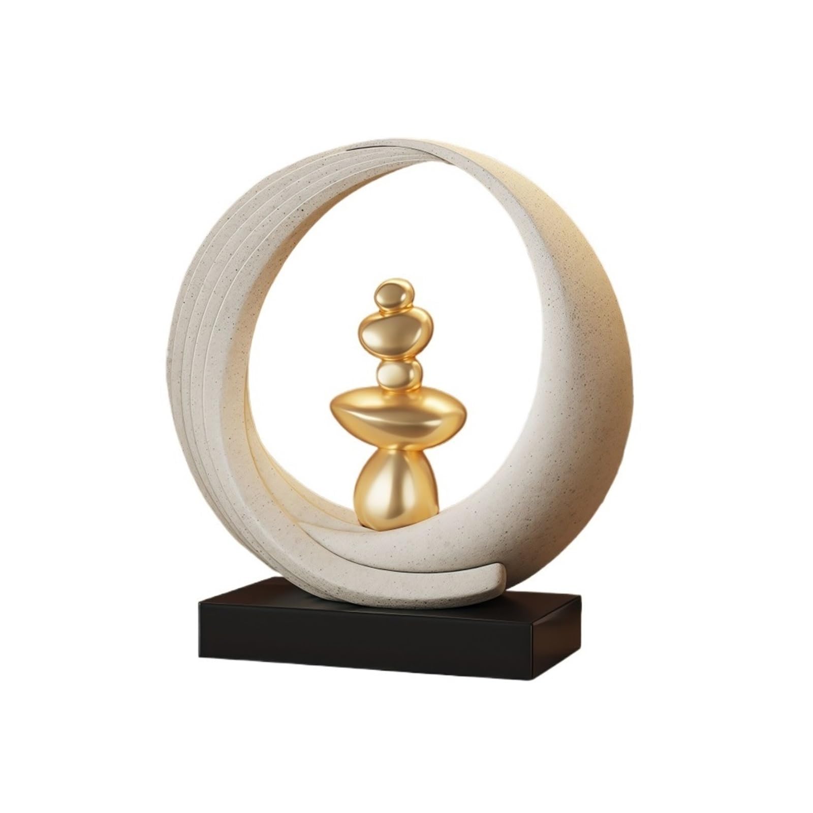 T2H9B5V4G8 Home decoration Luxurious Desktop Sculptures for The Study Exquisite Decorative Ornaments, Resin