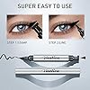 VANTICA Eyeliner stamp 2 Pack Black Liquid Eyeliner Winged Pencil Cat Wingliner Eye liners Pen for Women,Easy to use,Long Lasting,Smudge-proof, No Dipping