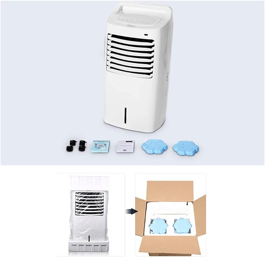 Air Cooler for Home Office Air Coolers Evaporative Coolers Portable Air Conditioner Evaporative Misting with Remote Control Humidifier Fan and Bladeless Noiseless Fan for Office Dorm Room