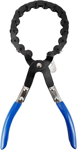 Cortador de tubo de escape de 34 a 3 pulgadas, cortador de escape y tubo de escape de cadena, 15 cuchillas para uso dentro y fuera del vehículo