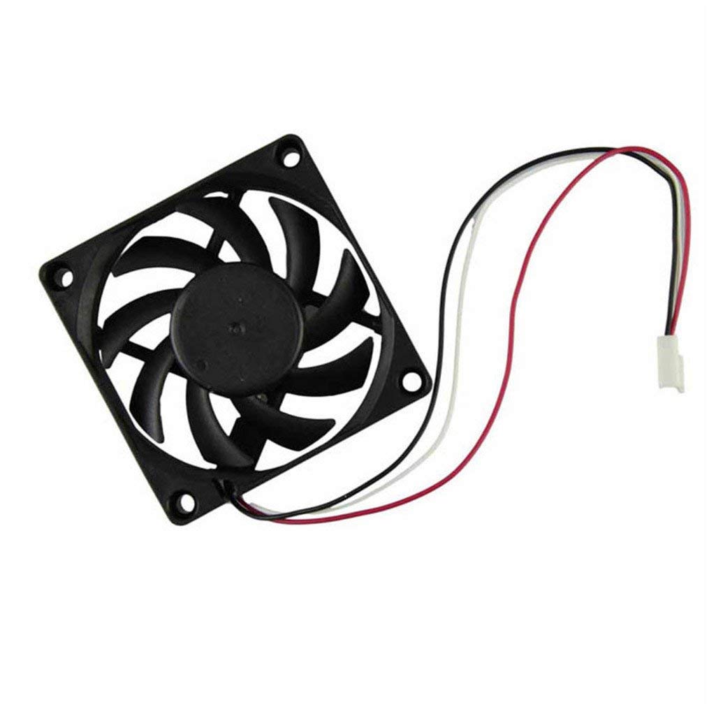 Amazon.co.jp: 70MM 12Vコンピューター/ PC/CPUサイレント冷却