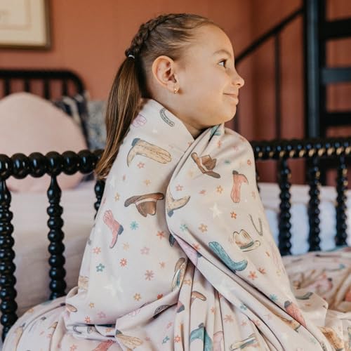 Image of Copper Pearl Jumbo 3-Layer Baby Blanket: Soft Baby Quilts for Boys and Girls | Breathable, Cozy, Toddler Blanket | Baby Quilt for Newborns | 60x72 Premium Material | Cheyenne