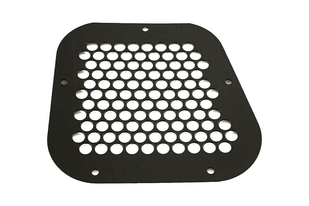 BEARMACHSTAINLESS STEEL BLACK POWDER COATED SIDE WING VENT COMPATIBLE WITH LAND ROVER DEFENDER 90 / 110 ALL MODELS, PART # BA 3904 / BA3904