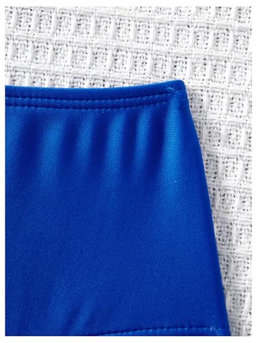 Girl's 2 Pieces Swimwear Set Graphic Print Ruffle Bikini Tops and Bottoms4