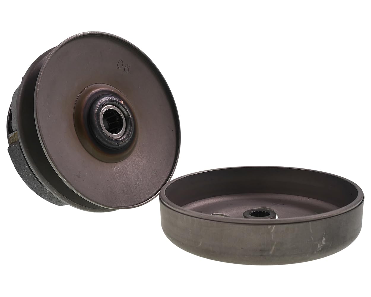 2EXTREME convertisseur cloche 112, compatible avec ATU Explorer Race GT50 | Prémonté: ressort contre-pression, embrayage et cloche; compatible avec ATU Explorer Race GT50, compatible avec Keeway RY6 50