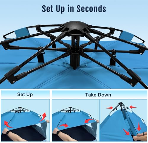 WhiteFang Deluxe XL Beach Tent