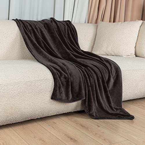 Mycraft Fleece Throw Blanket For Couch 50"×60" Lightweight Super Soft Cozy Microfiber Flannel Blanket For Sofa, Bed,Chair #TOP4