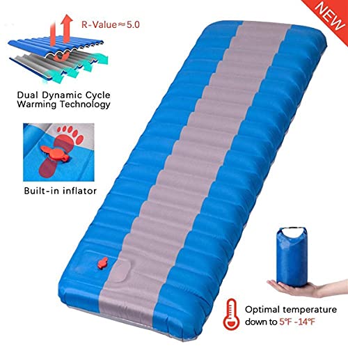 Matelas gonflable en PVC épais durable pour un couchage stable - 5