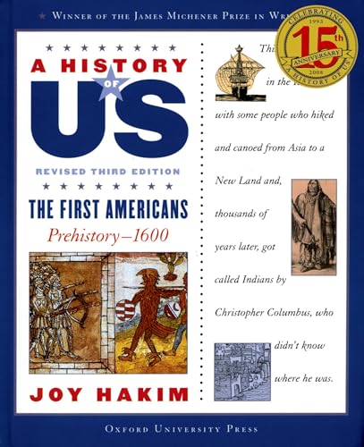 A History of US: The First Americans: Prehistory-1600 (A ^AHistory of US Book 1)