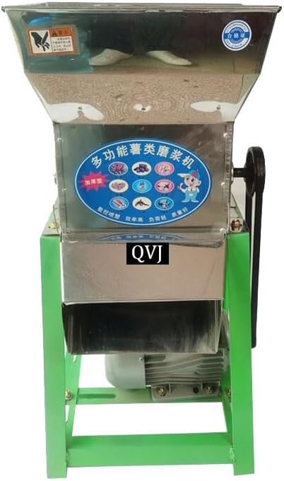 Stainless Steel Sweet Potato & Cassava Starch Grinder - Wet Taro & Kudzu Root Pulping Machine for Potato Flour - Heavy-Duty Food Processor for Home & Commercial Use