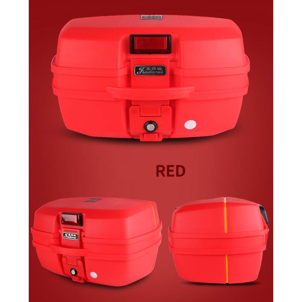 リアボックス リアケース バイク用 大容量32L 46L LED 原付 背もたれ