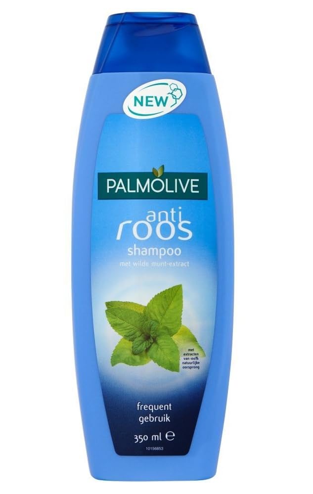 PALMOLIVE Champú anticaspa con extracto de menta, 6 unidades (6 x 350 ml)