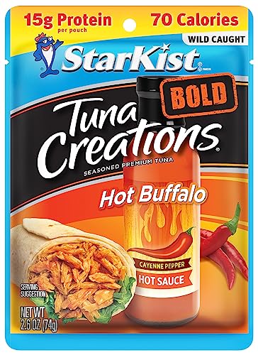 StarKist Tuna Creations BOLD Hot Buffalo Style, Single Serve Pouc...