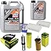 Produktbild QR-PARTS 69341983 Filter Set Inspektionspaket 6 Liter Motoröl Top Tec 4200 5W-30 MANN-FILTER Innenraumfilter Kraftstofffilter Luftfilter Ölfilter