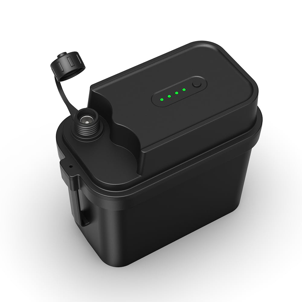 AFTERTECH PACCO BATTERIA PILA IMPERMEABILE WATERPROOF 12V 6000mAh 6Ah RICARICABILE AL LITIO IP67 102x56x82mm G1D2