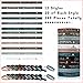 Unittype 240 Pcs Bible Verses Father Day Bracelets Motivational Quote Rubber Wristbands Christian Religious Silicone Bracelet Inspirational Wristbands for Father's Day Men Women Party(Classic Color)