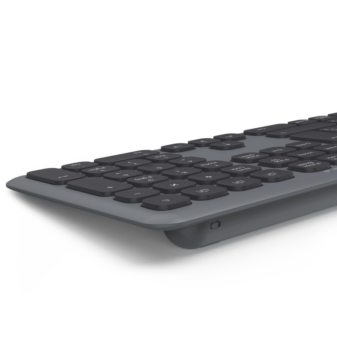 Hama Juego de ratón inalámbrico con Teclado (Dispositivo múltiple de 2,4 GHz a través de Receptor USB + 2 Bluetooth para PC, portátil, Tableta, Alcance de 10 m, disposición Alemana QWERTZ, sin Ruido