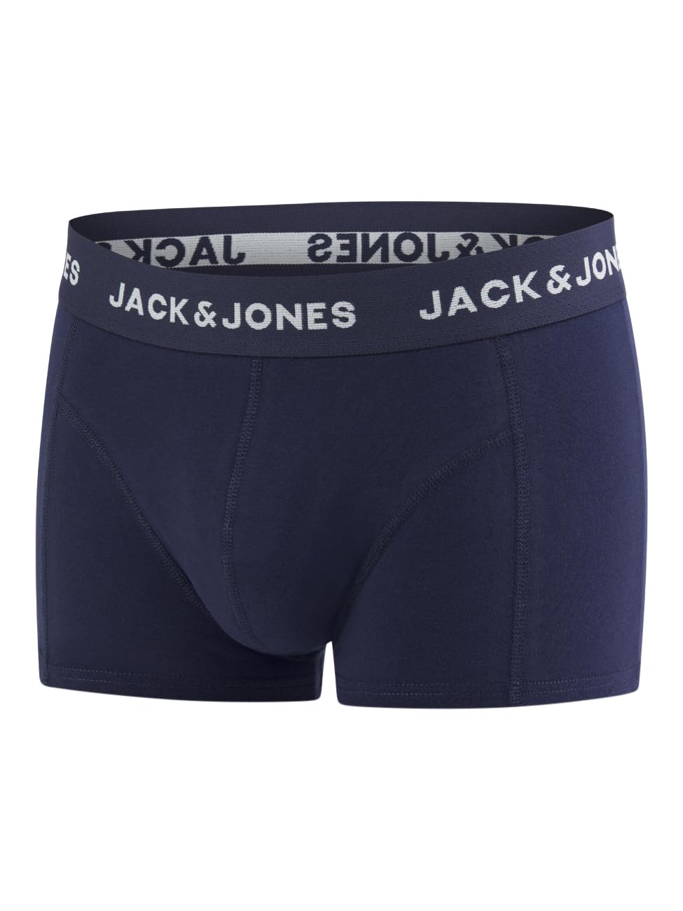 JACK & JONES - Mutande stile boxer da uomo, confezione da 6 pezzi, mutande elasticizzate, biancheria intima, in cotone, nero, rosso, verde, blu, grigio, S, M, L, XL, XXL, 3XL