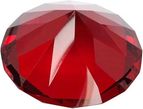 Miniatura 3 de TRIPACT - Pisapapeles de cristal con forma de diamante, color original, 3.937 in, grado 03