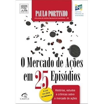 Capa do livro O mercado de ações em 25 episódios