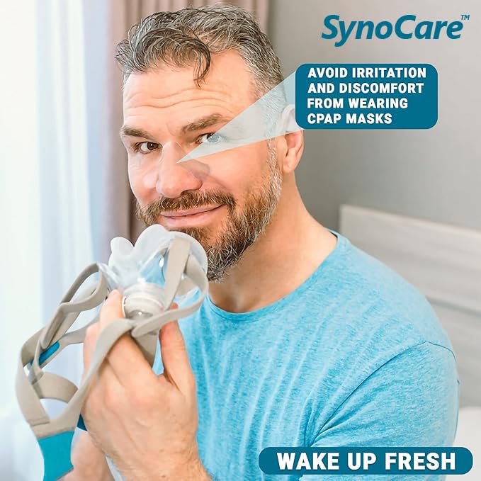 Synocare cpap nasal pad (pack of 4 packs), soft nose gel pads for CPAP masks, prevention of leakage, adaptable and trim-to-size, sleep apnea therapy again Synocare cpap nasal pad (pack of 4 packs), soft nose gel pads for CPAP masks, prevention of leakage, adaptable and trim-to-size, sleep apnea therapy again