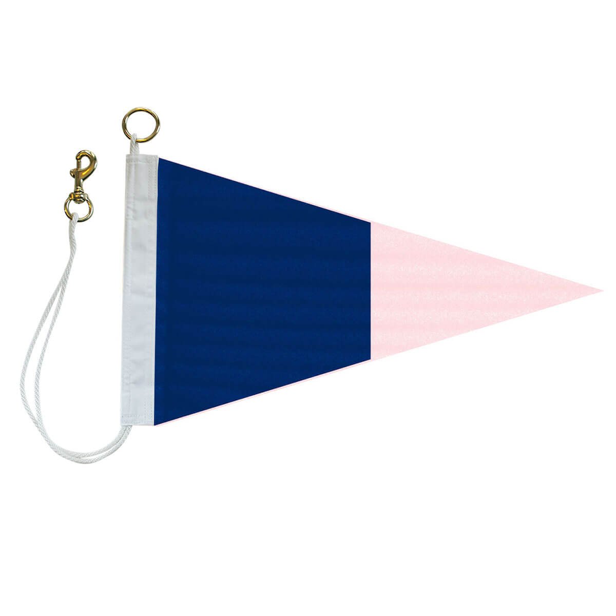 Flag and Banner International Signal Flag - Nautical Flag | Double Stitched, Durable Hardware | Made in USA - No. 10 2nd Substitute Nylon Pennant with Rope and Snap Hook