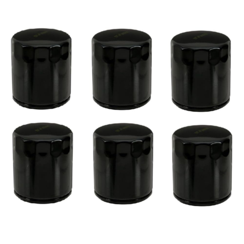 GULUANT 6 Pack Replacement 08597500 Oil Filter for Cub Cadet KH-25-050-25-S KH-52-050-02-S for John Deere AM101207 HE 122-033P TCA10018 for Kohler 25 050 27 25 050 33-S 25 050 34-S 52 050 02 Models