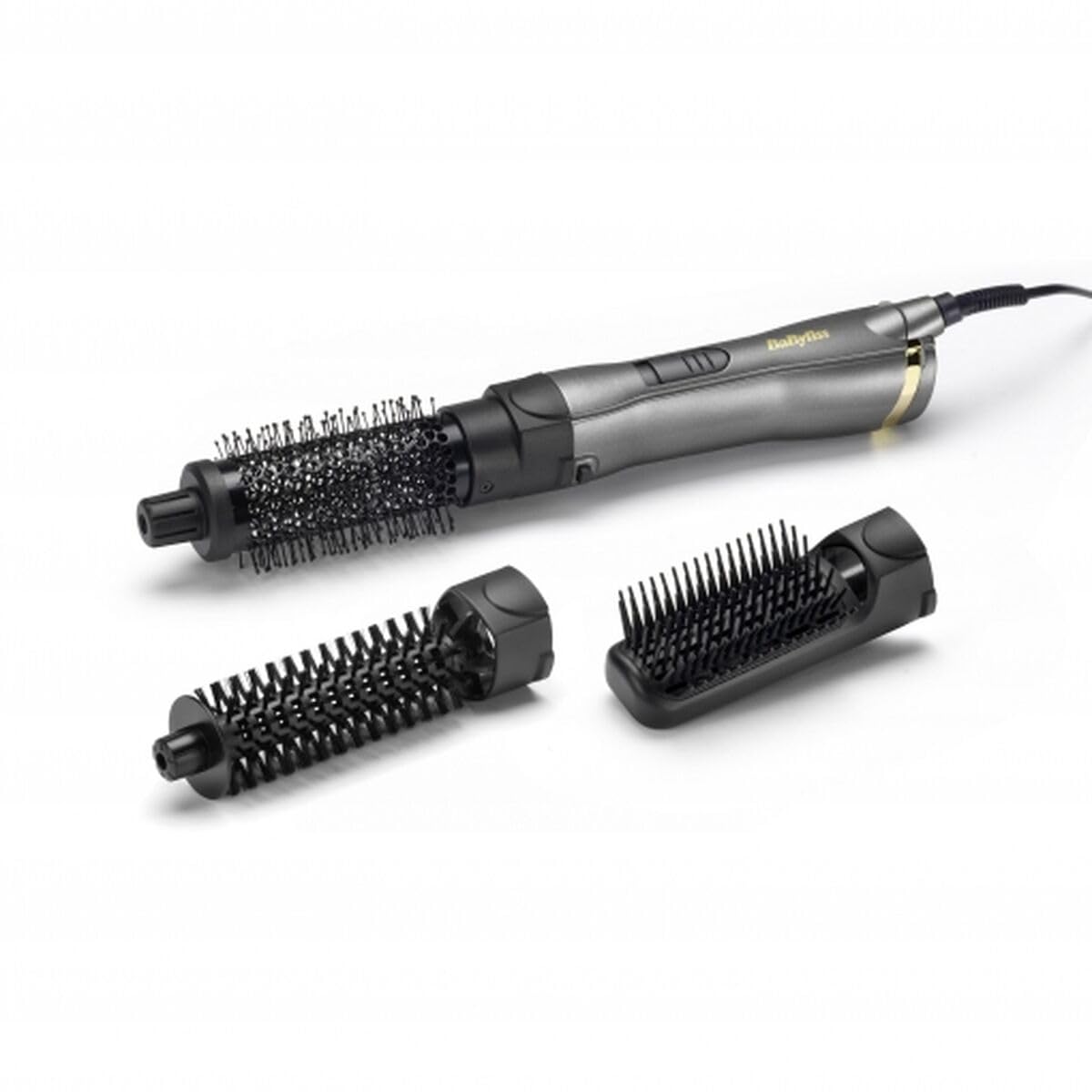 Spazzola A Soffietto Titanium Gold - Babyliss - As85te - 800 W - 2 Temperature - Aria Fresca