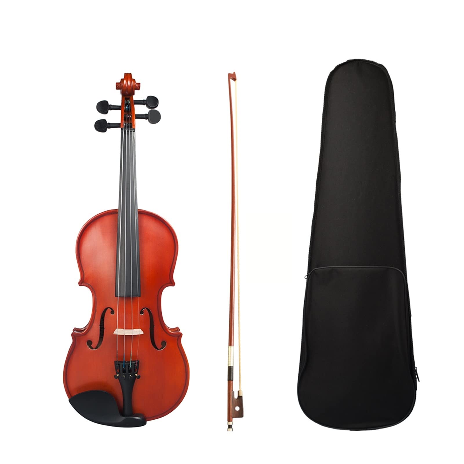 Geige 4/4 3/4 1/2 1/4 1/8 Akustische Geige Schüler Kinder Erwachsene Violine 4 Saiteninstrumente Violine (Color : 1-8)