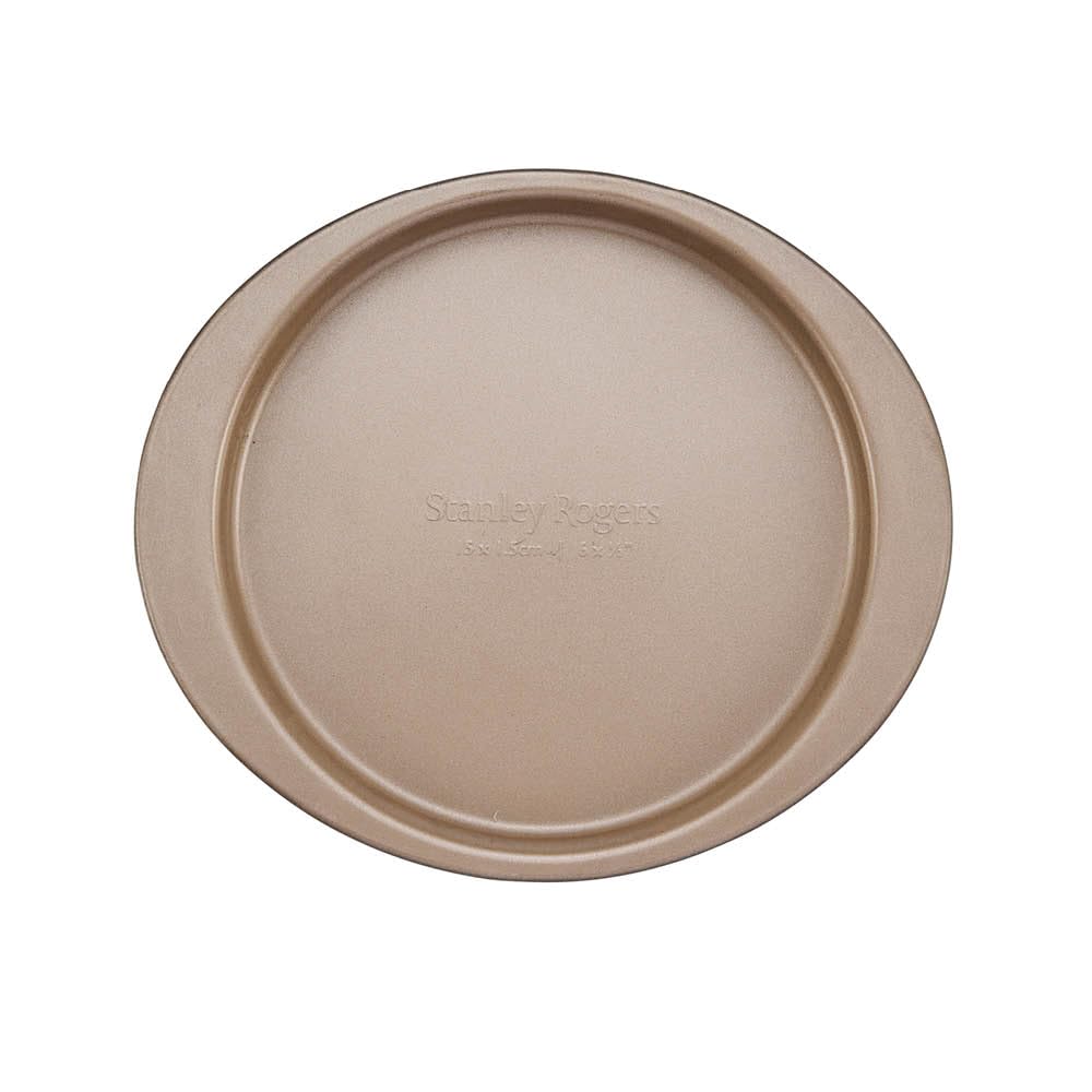 Stanley Rogers Ceramabake Healthy Non-Stick Ceramic Air Fryer Pizza Pan, Baking Dish, PFAS-Free, Ideal for Snack Pizzas, Single Serves and Everyday Oven or Air Fryer Cooking, 15x1.5cm