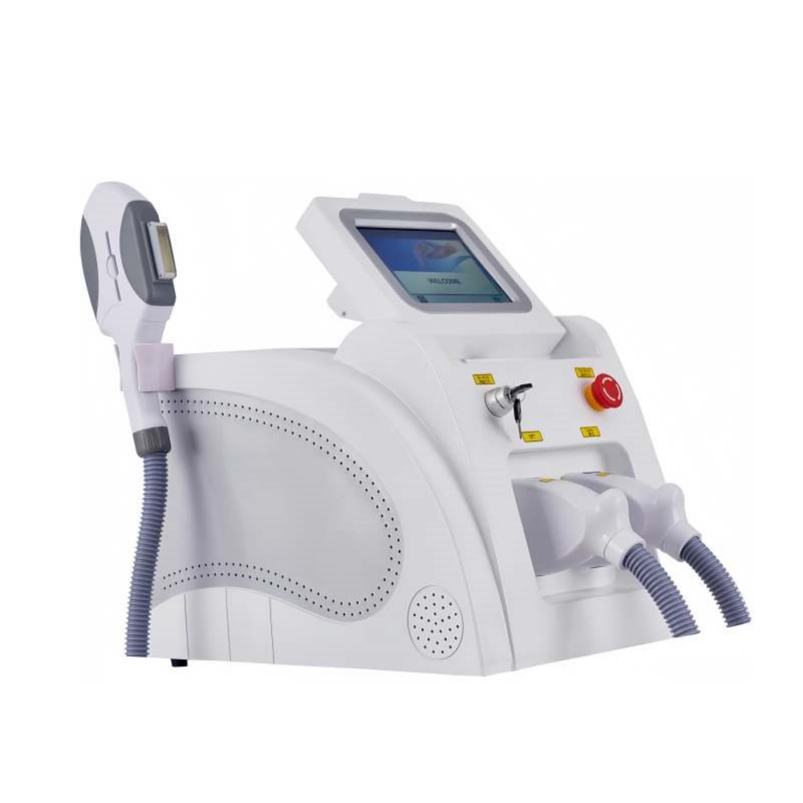 Dispositivo permanente della depilazione rapida di sbiancamento della pelle della macchina di depilazione del laser dell'epilatore professionale IPL+ OPT E-Light