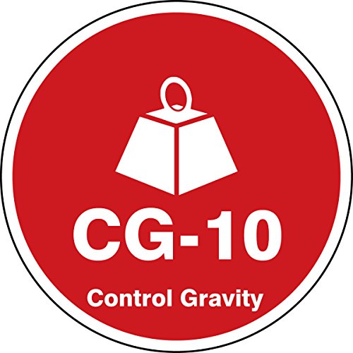 Étiquette Dura-Vinyl CG-10 adhésive haute résistance Accuform