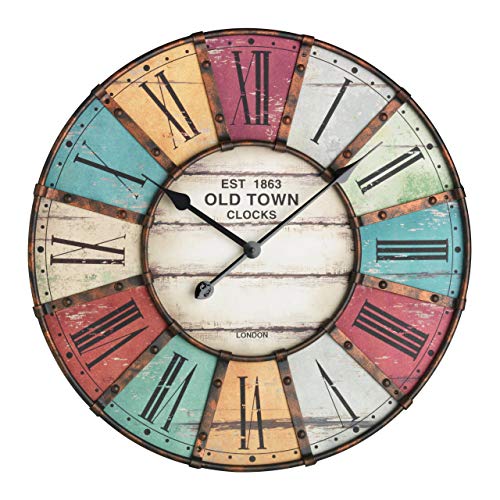 TFA Dostmann 60.3021 - Reloj de Pared, Color Multicolor