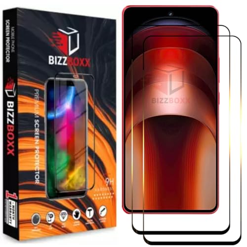 Image of Premium Tempered Glass for iQOO Neo9 Pro 5G / iQOO Z9 5G | 9H Hardness | Edge-to-Edge Protection | Anti-Static | Easy Installation (Pack of 2)