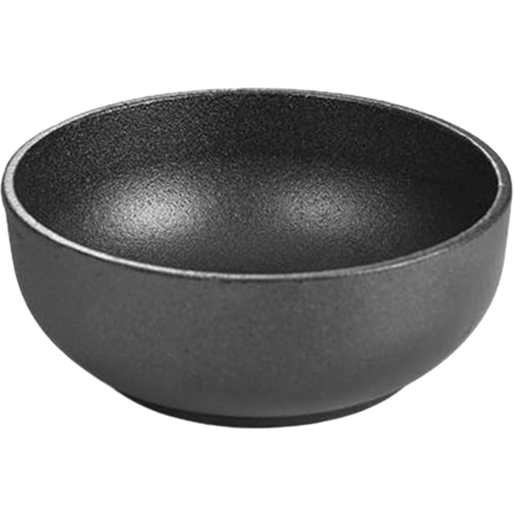 Cabilock Cast Iron Bibimbap Bowl Multi-function Korean Cuisine Serving Bowl for Daily Use Reusable Cast Iron for Mixing Rice Salad and More