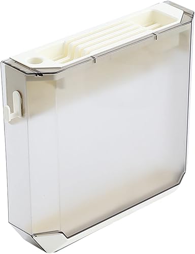 Estante universal para cuchillos de cocina, soporte universal para cuchillos montado en la pared, caja de almacenamiento de cuchillos de plástico