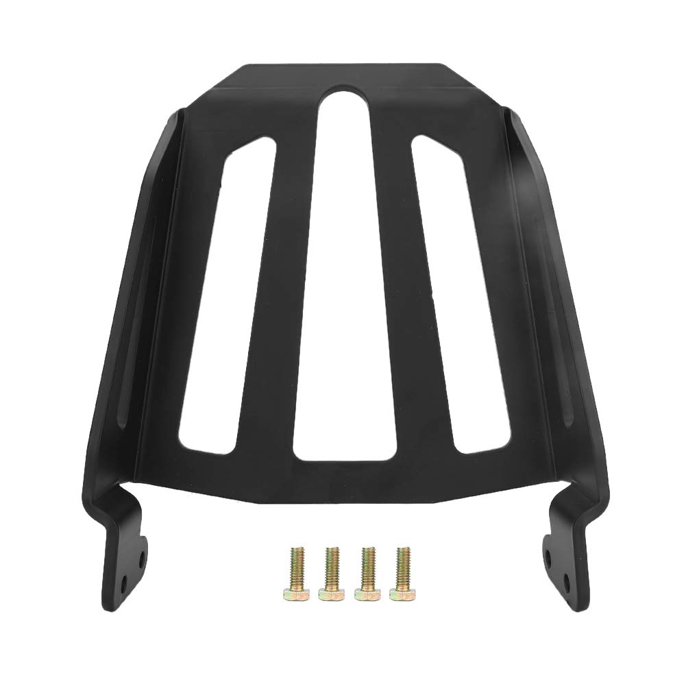 Portapacchi Posteriore per Moto in Ferro Resistente Nero Durevole Portapacchi Adatto per Modelli XVS950 2014 2015 2016 2017