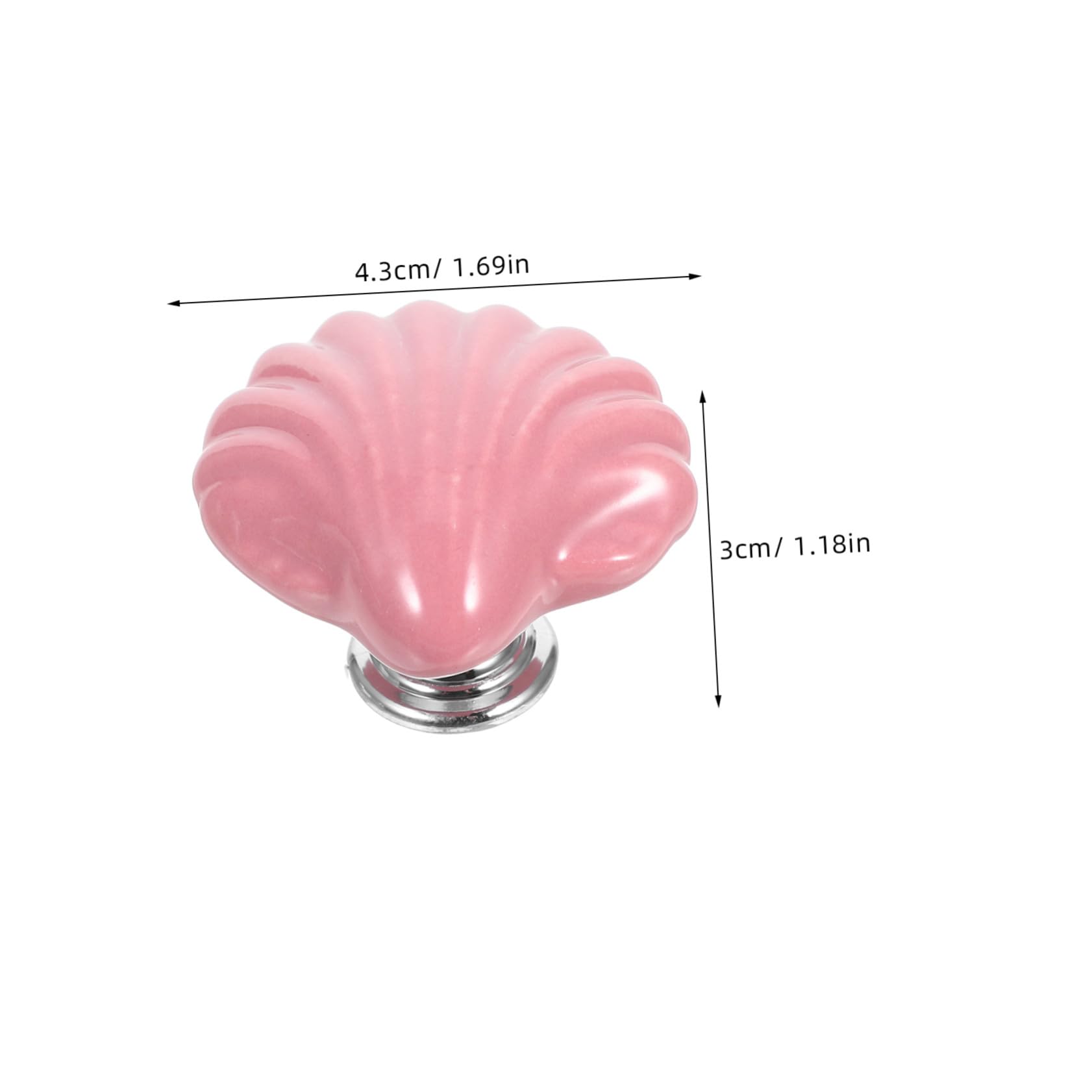 12 Pezzi Pomelli in Ceramica Forma Maniglie per Mobili Sicure e Resistenti Adatte Camerette e Armadi Design Creativo e Dimensioni Adatte alle Mani Piccole
