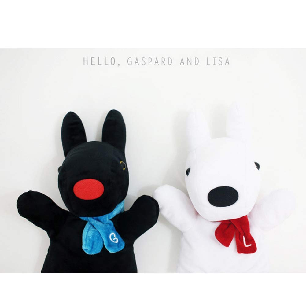 Amazon.co.jp: Withmolly ガスパール＆リサハンドパペット2個セット 